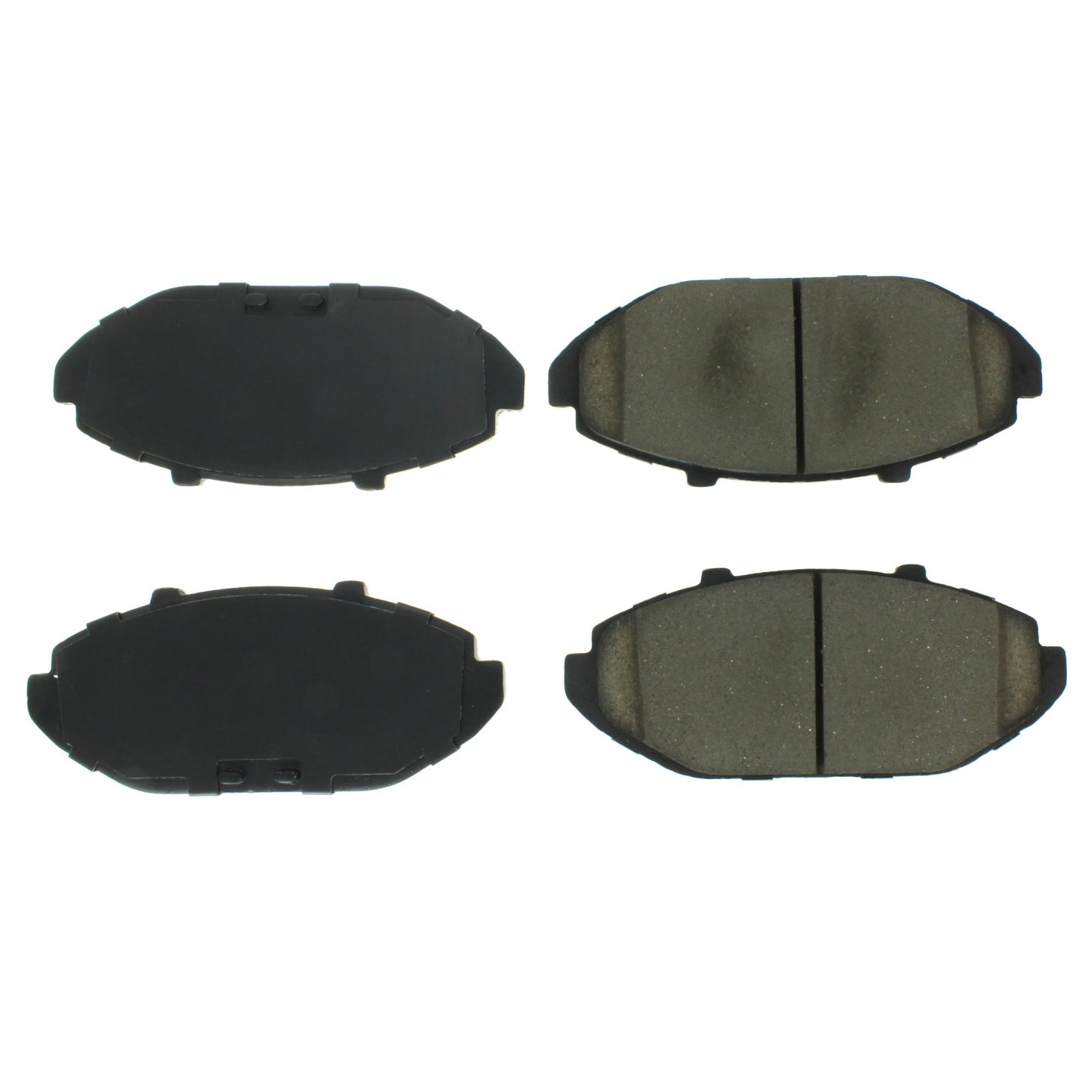 Centric Parts Disc Brake Pad Set Semi-Metallic with Shims for 1998-2002 Ford Crown Victoria Lincoln Town Car Mercury Grand Marquis 102.07480