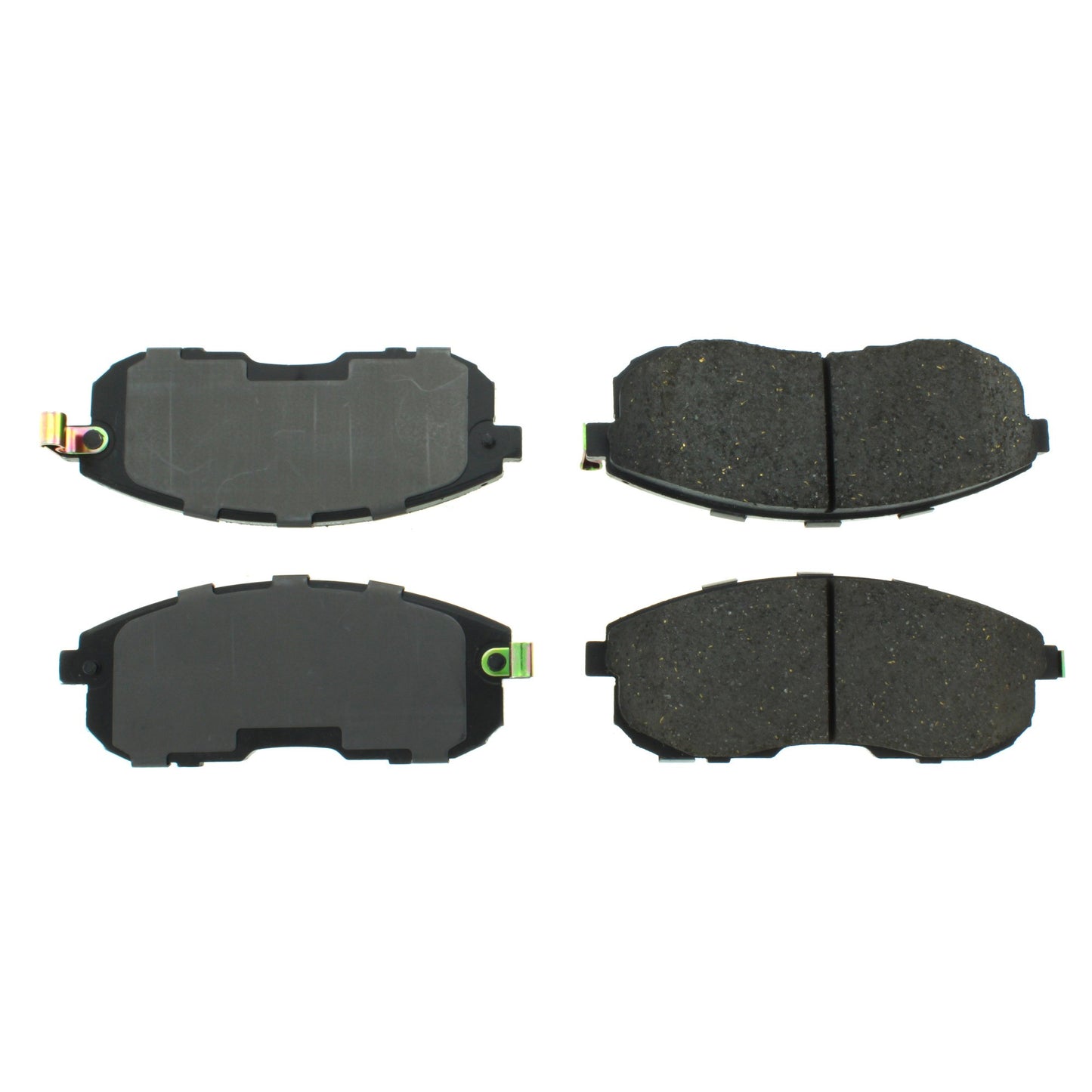 Centric Parts Disc Brake Pad Set Semi-Metallic with Shims for Infiniti G35 2005-2003 Nissan 350Z 2005-2003