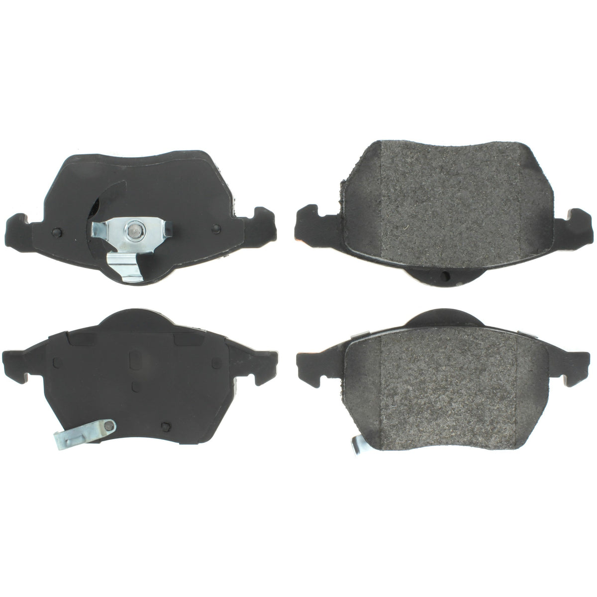 Centric Parts Disc Brake Pad Set Semi-Metallic with Shims for Saab 9-3 2003-1999 102.08190