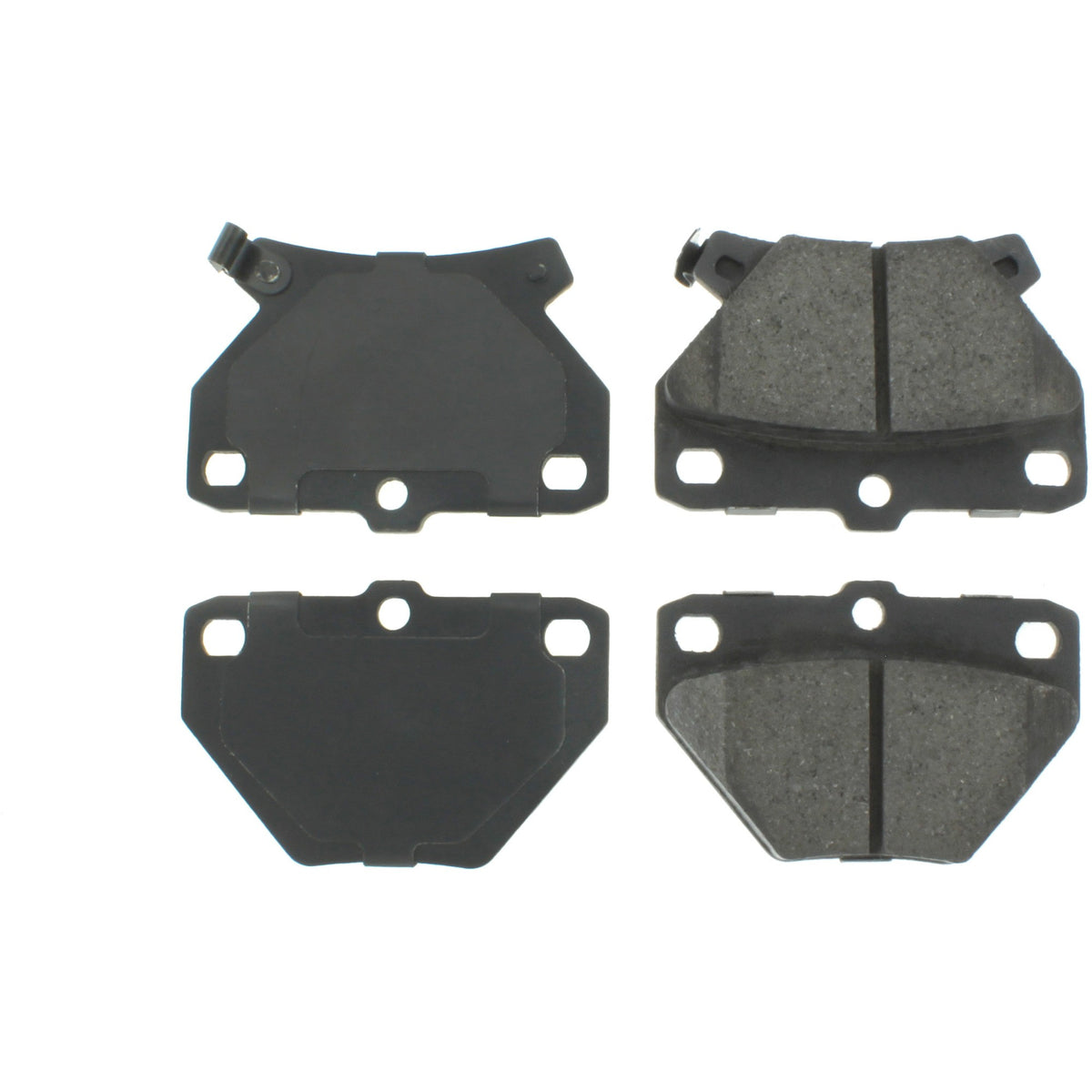 Centric Parts Disc Brake Pad Set Semi-Metallic with Shims for 2000-2007 Pontiac Vibe Toyota Celica Corolla Matrix 102.08230