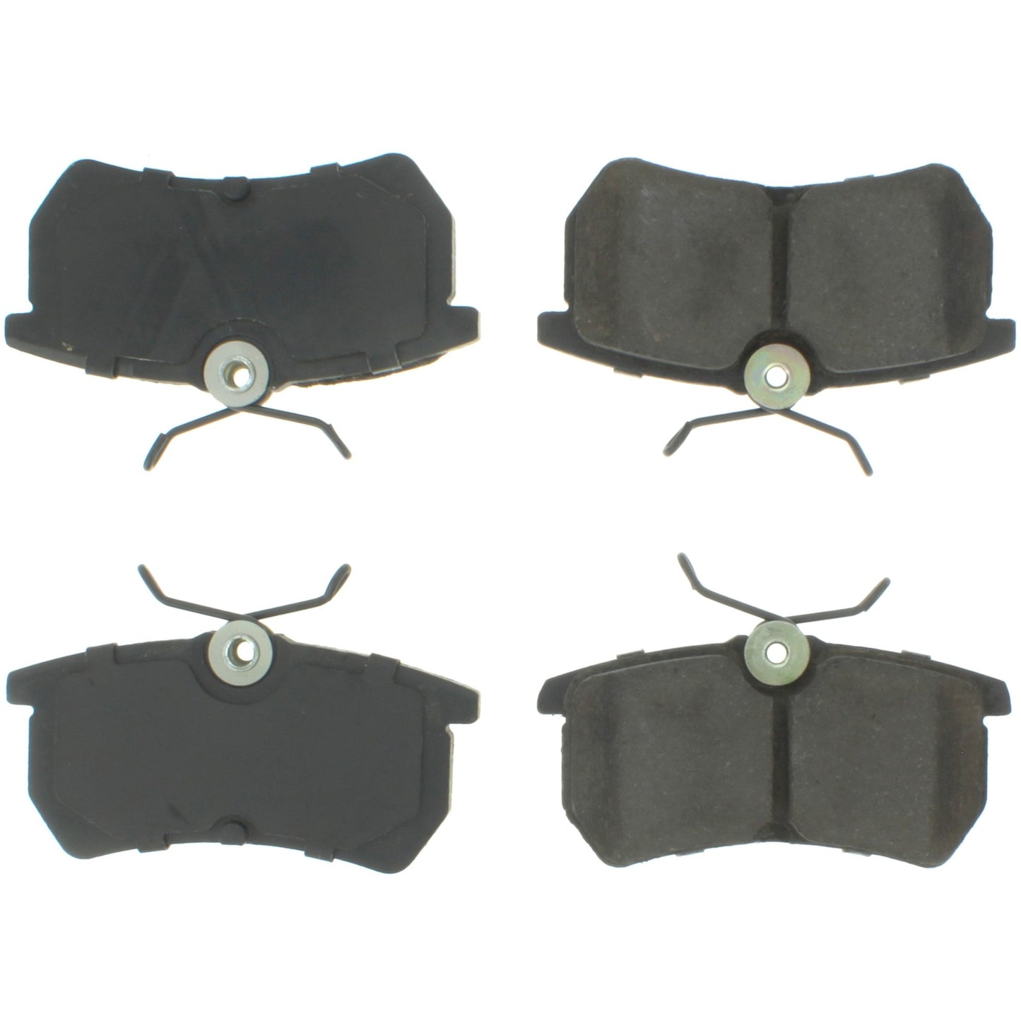 Centric Parts Disc Brake Pad Set Semi-Metallic with Shims for 2019-2014 Ford Fiesta 2007-2001 Focus 102.08860