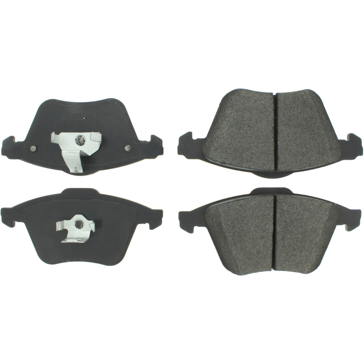 Centric Parts Disc Brake Pad Set Semi-Metallic with Noise Reduction 102.09152