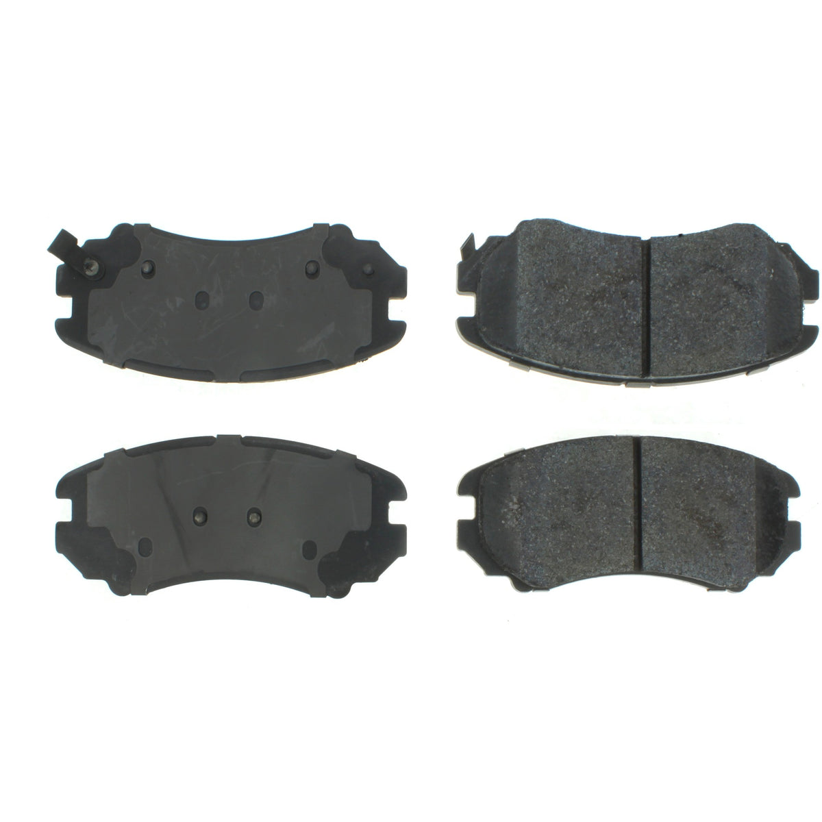 Centric Parts Disc Brake Pad Set with Semi-Metallic compounds 102.09240