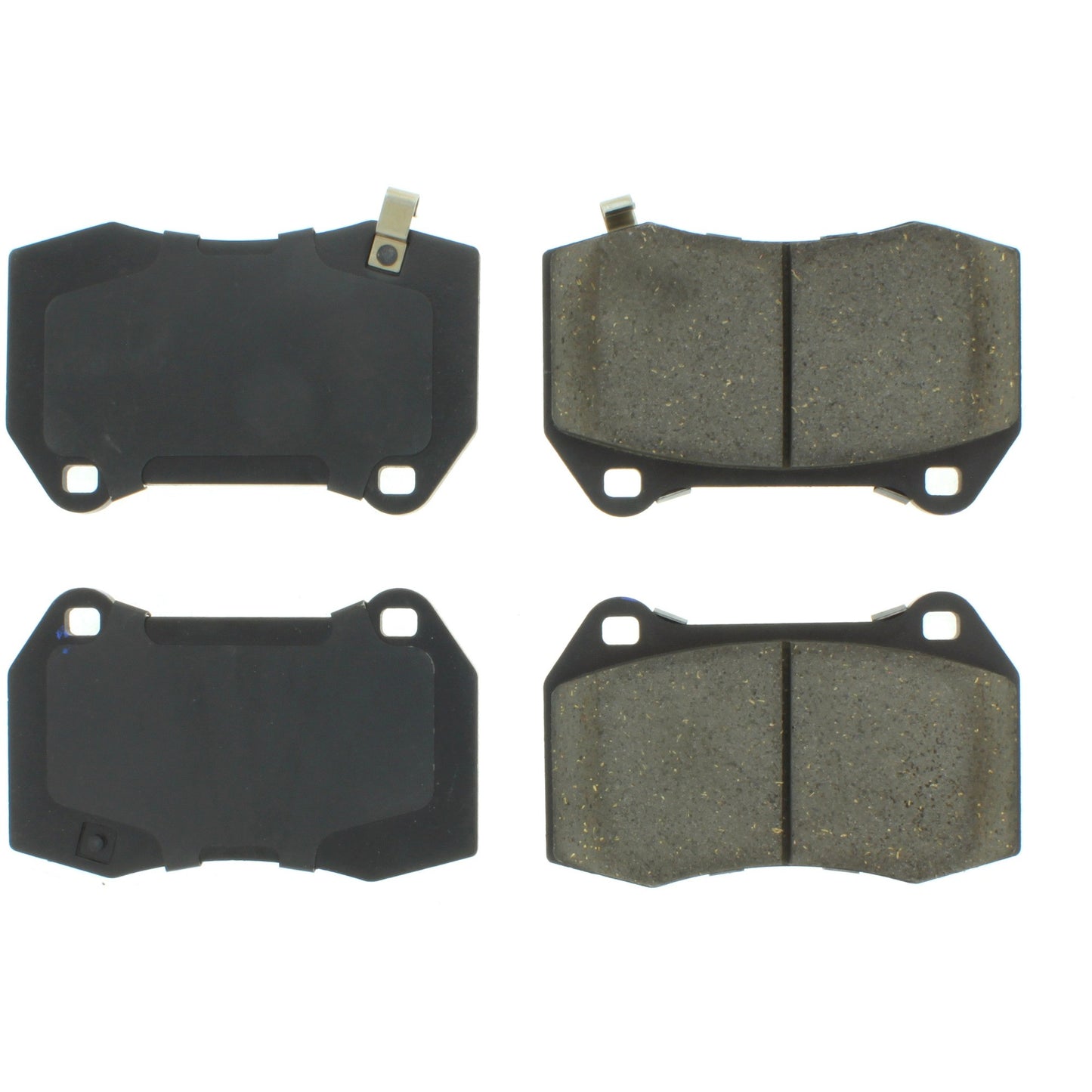 Centric Parts Disc Brake Pad Set Semi-Metallic with Noise Reduction 102.09600