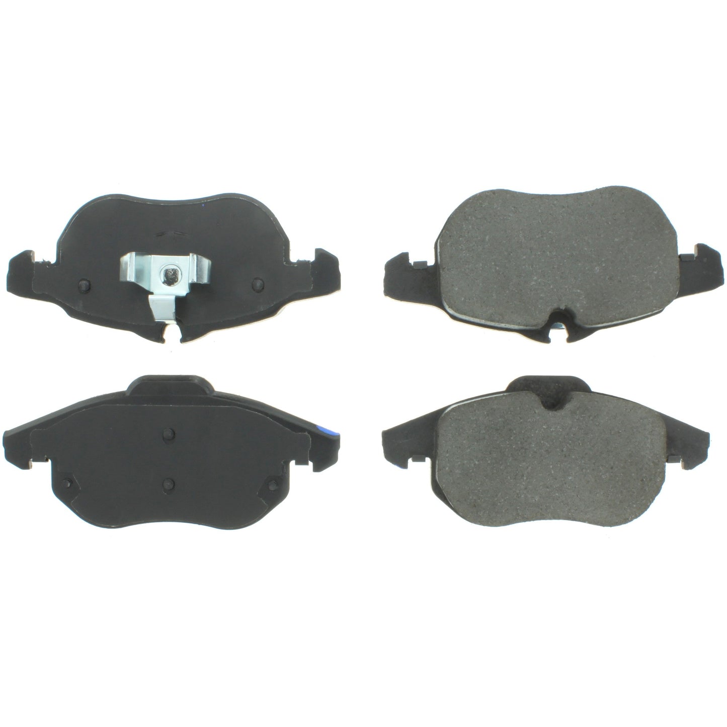 Centric Parts Disc Brake Pad Set with Semi-Metallic compounds 102.09720