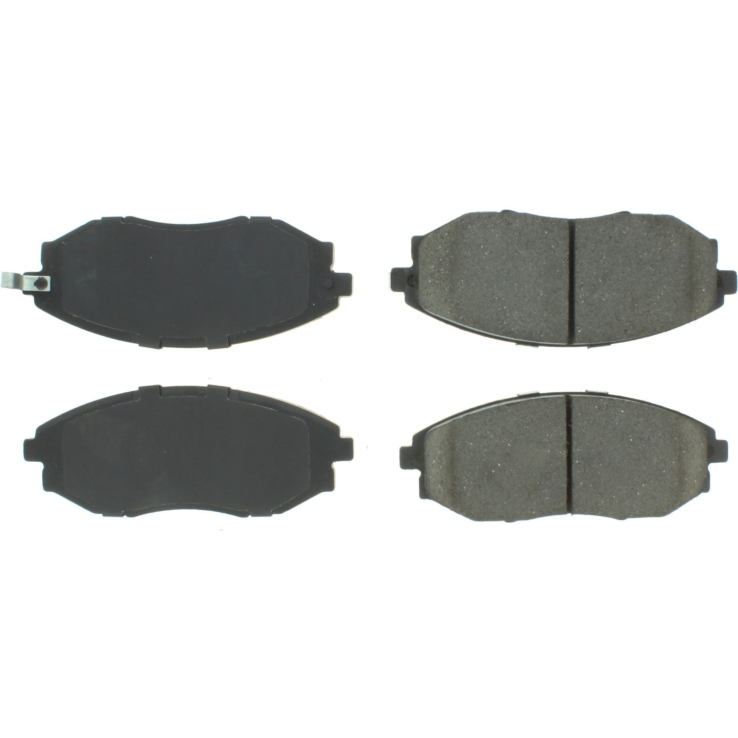 Centric Parts Disc Brake Pad Set with Semi-Metallic compounds 102.10310
