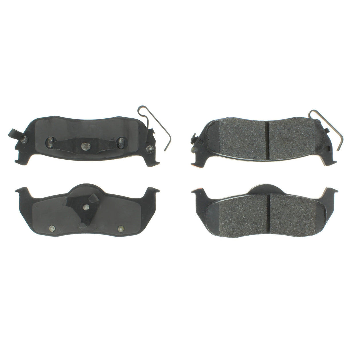 Centric Parts Disc Brake Pad Set Shimmed for Noise Reduction 102.10410