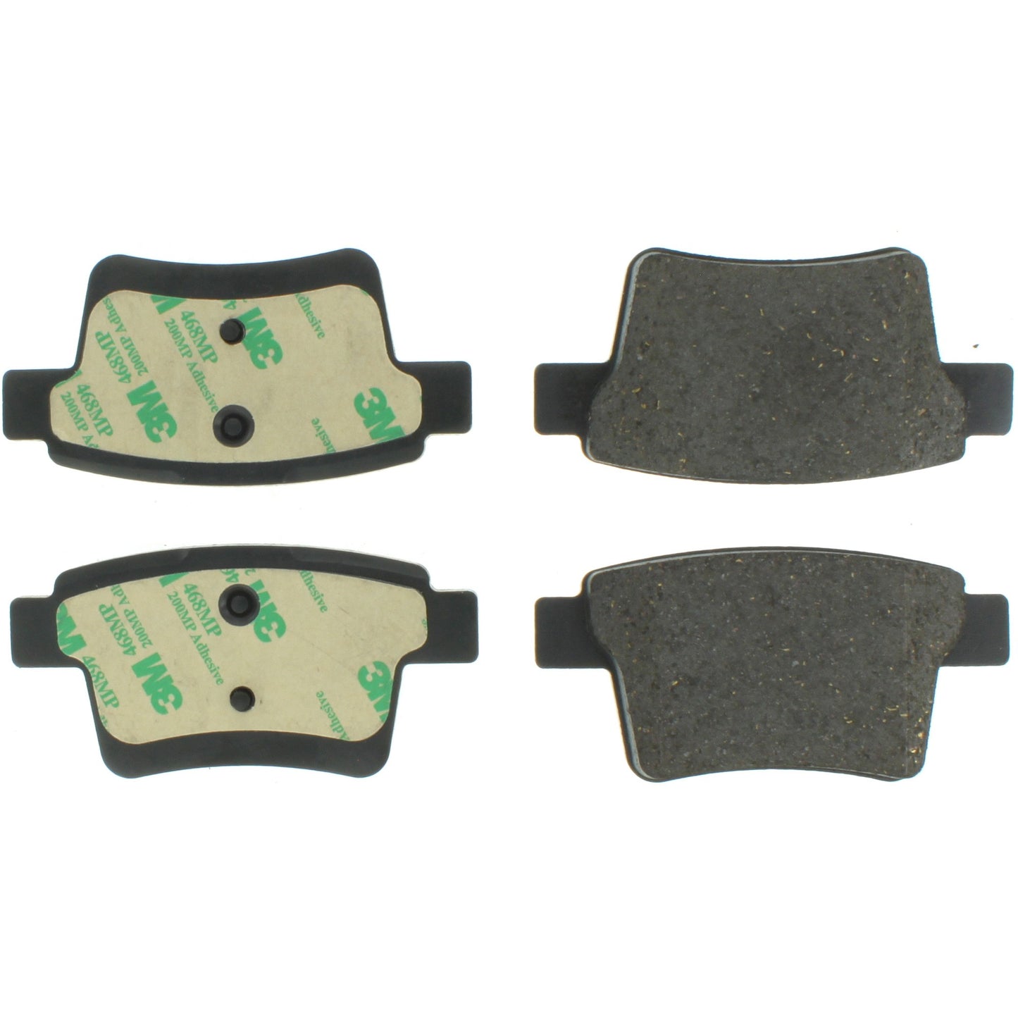 Centric Parts Disc Brake Pad Set Semi-Metallic with Noise Reduction 102.10710