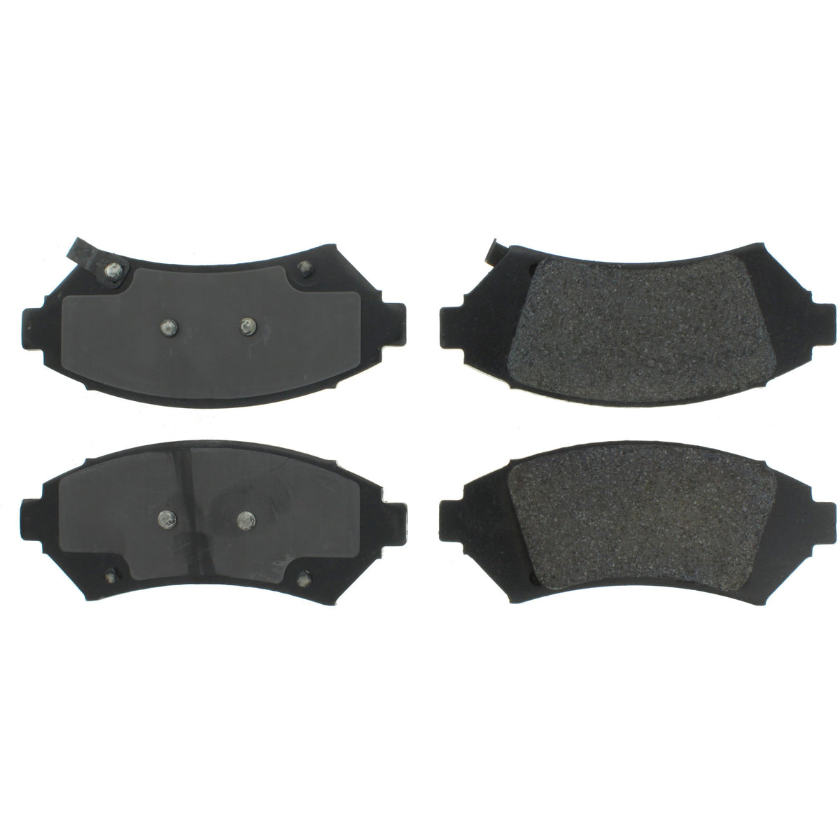 Centric Parts Disc Brake Pad Set Semi-Metallic with Shims for 2005 Buick LeSabre, Park Avenue, Cadillac DeVille, Chevrolet Impala, Monte Carlo, Pontiac Bonneville 102.10760