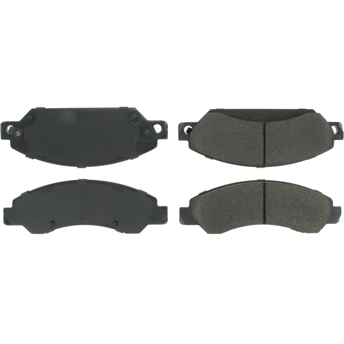 Centric Parts Disc Brake Pad Set Semi-Metallic with Shims for 2005-2008 Cadillac Escalade, Chevrolet Silverado 1500