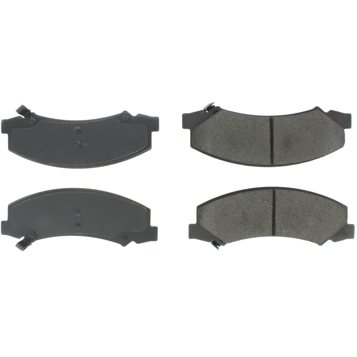 Centric Parts Disc Brake Pad Set Semi-Metallic with Shims for 2008-2016 Buick Allure LaCrosse Lucerne Cadillac DTS Chevrolet Impala Impala Limited Monte Carlo 102.11590