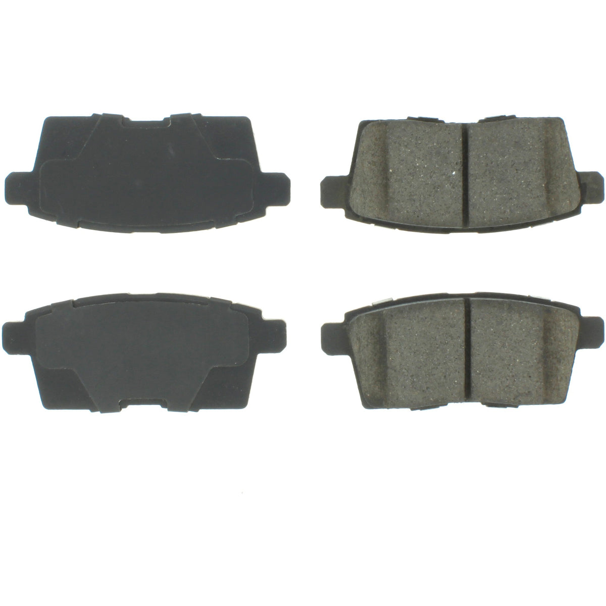 Centric Parts Disc Brake Pad Set Semi-Metallic with Shims for 2007-2015 Ford Edge Lincoln MKX Mazda CX‑7 CX‑9 102.12590