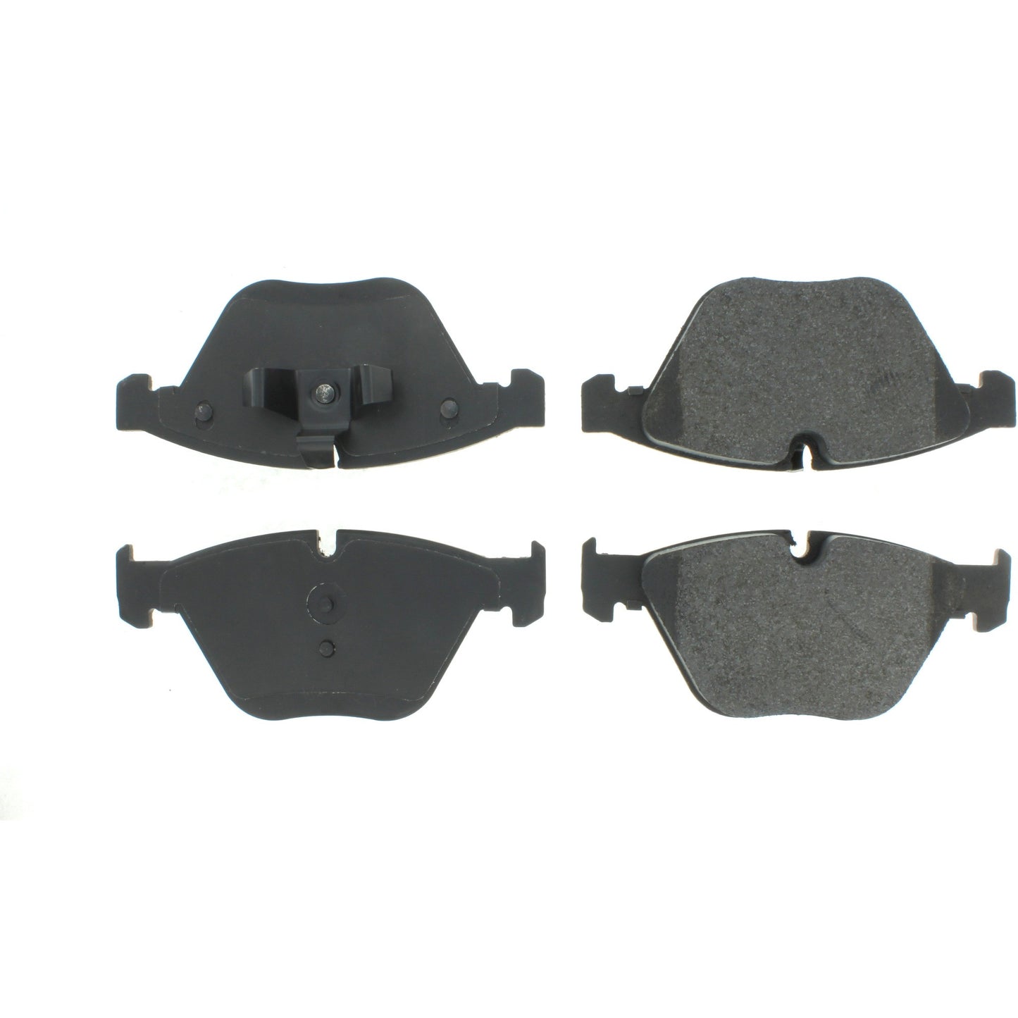 Centric Parts Disc Brake Pad Set Semi-Metallic with Shims for 2006-2015 BMW 323i 325i 328i xDrive 530i 650Ci X1 102.12600