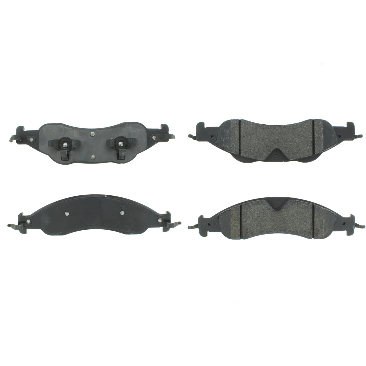 Centric Parts Disc Brake Pad Set Semi-Metallic with Shims for 2007-2009 Ford Expedition Lincoln Navigator 102.12780