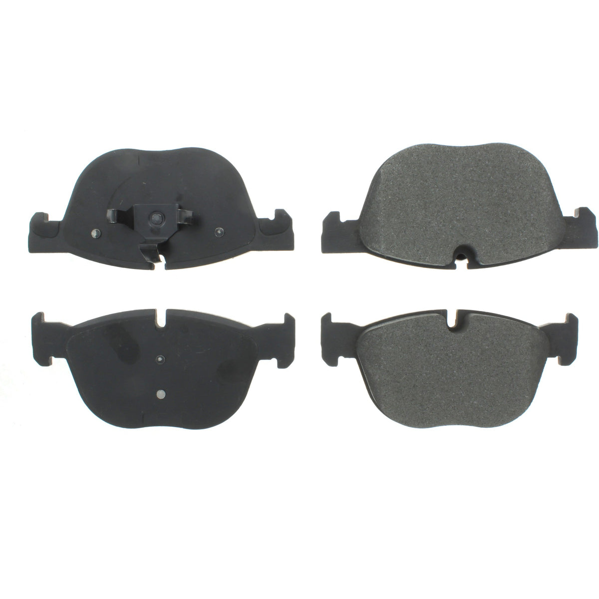 Centric Parts Disc Brake Pad Set Semi-Metallic with Shims for 2016-2018 BMW X4, 2007-2018 BMW X5, 2008-2019 BMW X6 102.12940