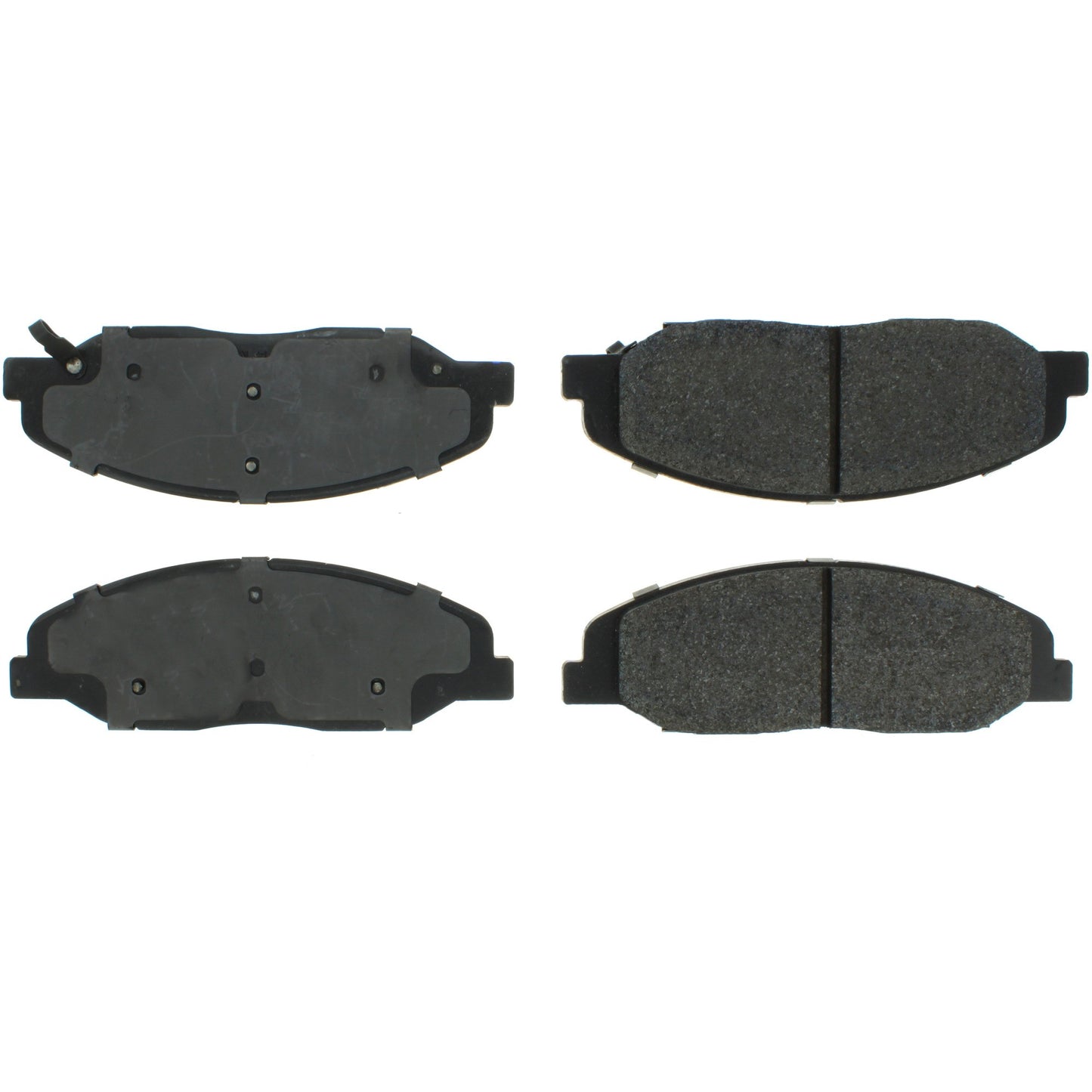 Centric Parts Disc Brake Pad Set Semi-Metallic with Shims for 2008-2014 Cadillac CTS 2011-2009 STS 102.13320