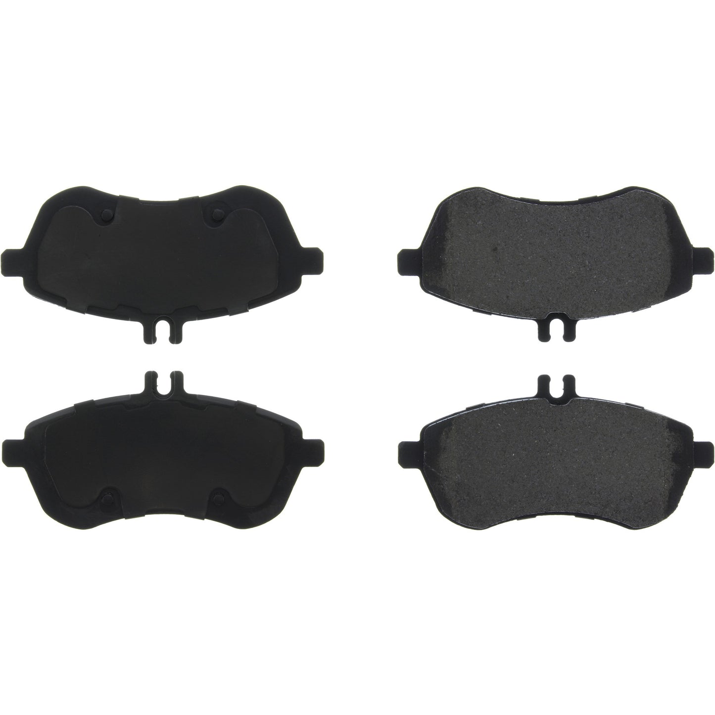 Centric Parts Disc Brake Pad Set Semi-Metallic with Shims for 2008-2016 Mercedes-Benz C180 C200 C250 C280 C300 CLA250 E200 SLK250 102.13400