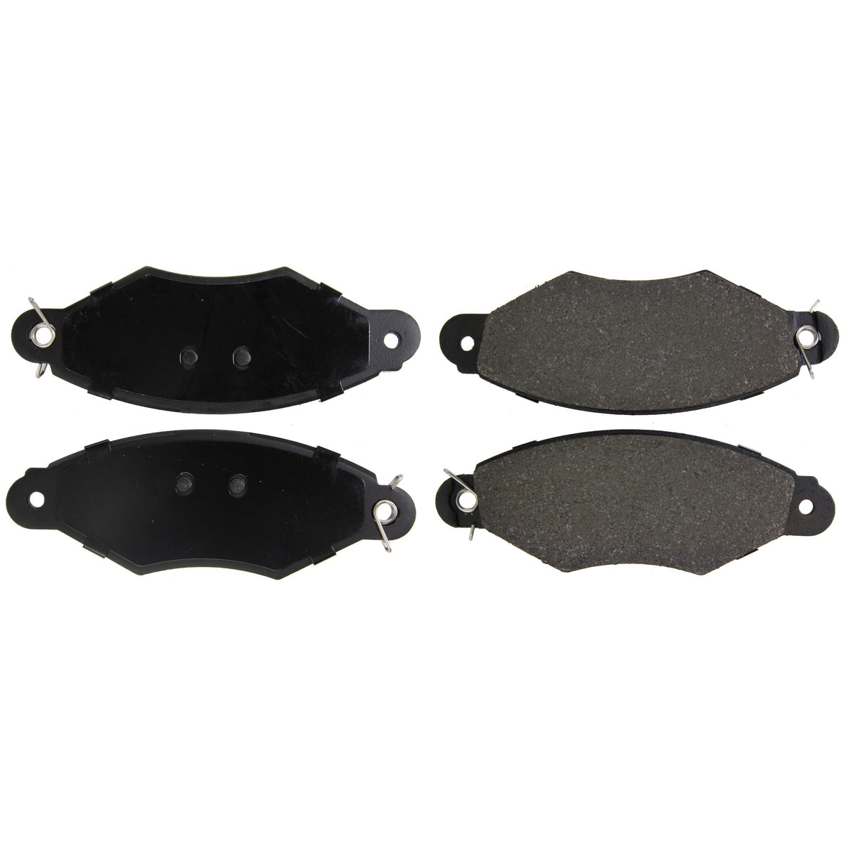 Centric Parts Disc Brake Pad Set Semi-Metallic with Shims for 2000-2009 Peugeot 206, 2007-2009 Renault Kangoo, 2004-2018 Kangoo Express 102.14990