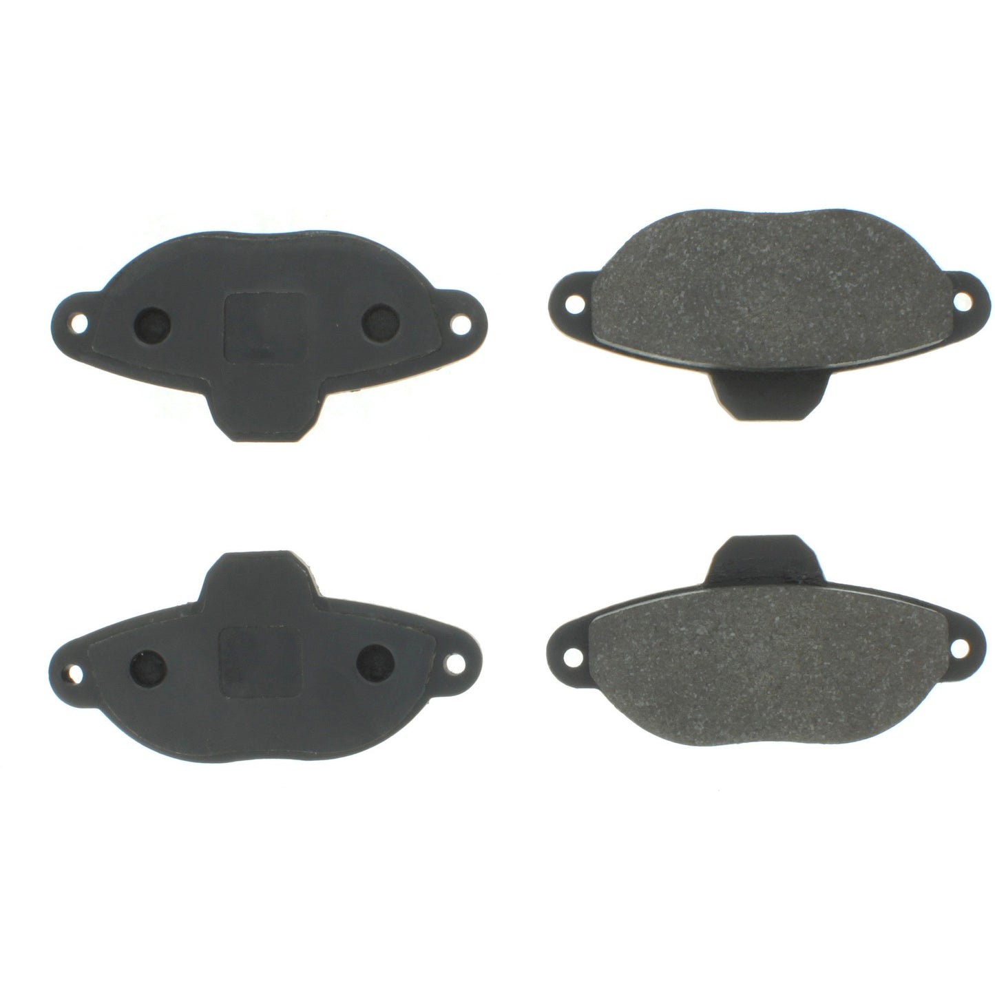 Centric Parts Disc Brake Pad Set Semi-Metallic with Shims for 2007-2012 Fiat Panda 102.16190