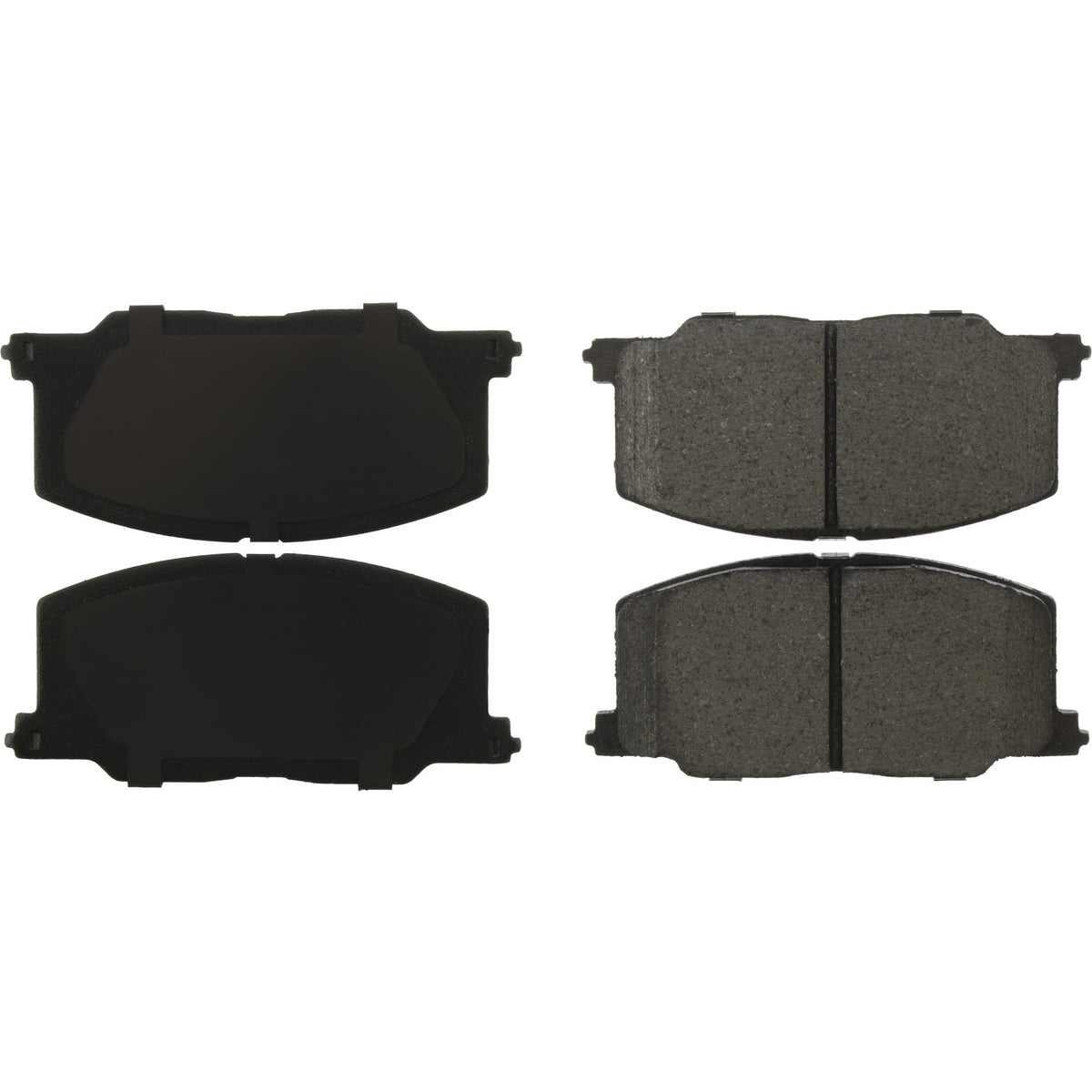 Centric Parts Disc Brake Pad Set C-Tek Ceramic with Shims for 1990-1991 Lexus ES250, 1987-1991 Toyota Camry, 1988-1993 Celica 103.03560