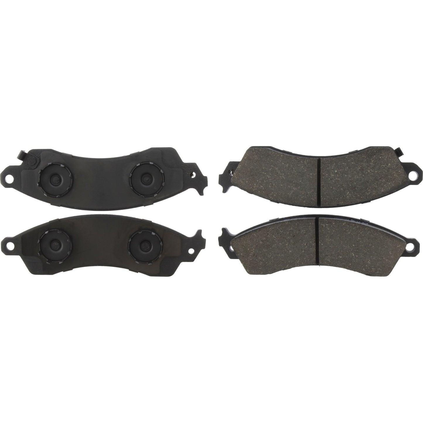 Centric Parts Disc Brake Pad Set C-Tek Ceramic with Shims for 1992-1985 Chevrolet Camaro, 1996-1988 Corvette, 2001-2004 Ford Mustang, 1992-1988 Pontiac Firebird