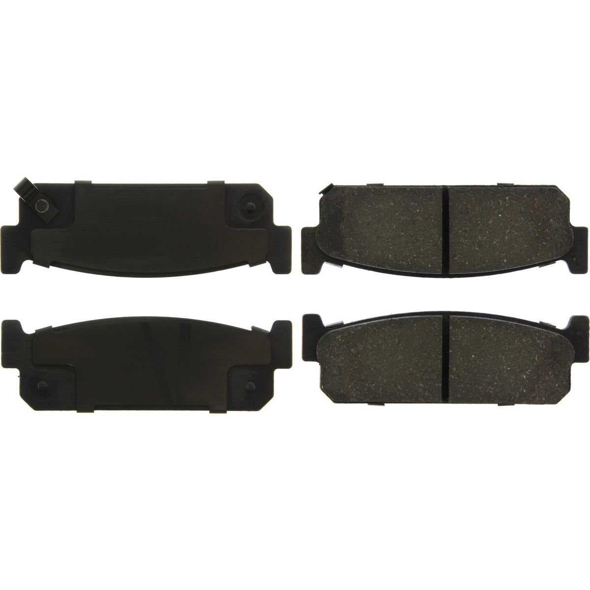 Centric Parts Disc Brake Pad Set Advanced Ceramic Compounds with Noise‑Reducing Shims 103.05880