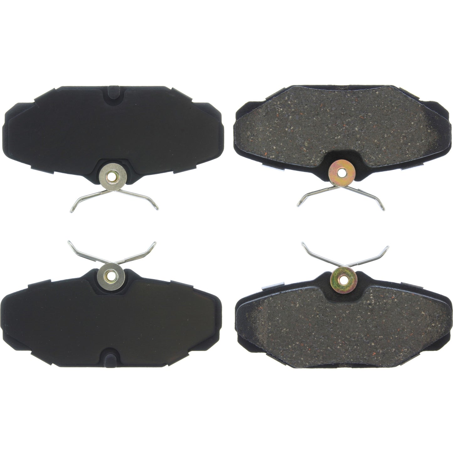 Centric Parts Disc Brake Pad Set with Advanced Ceramic Compounds for Daily Driving 103.06100