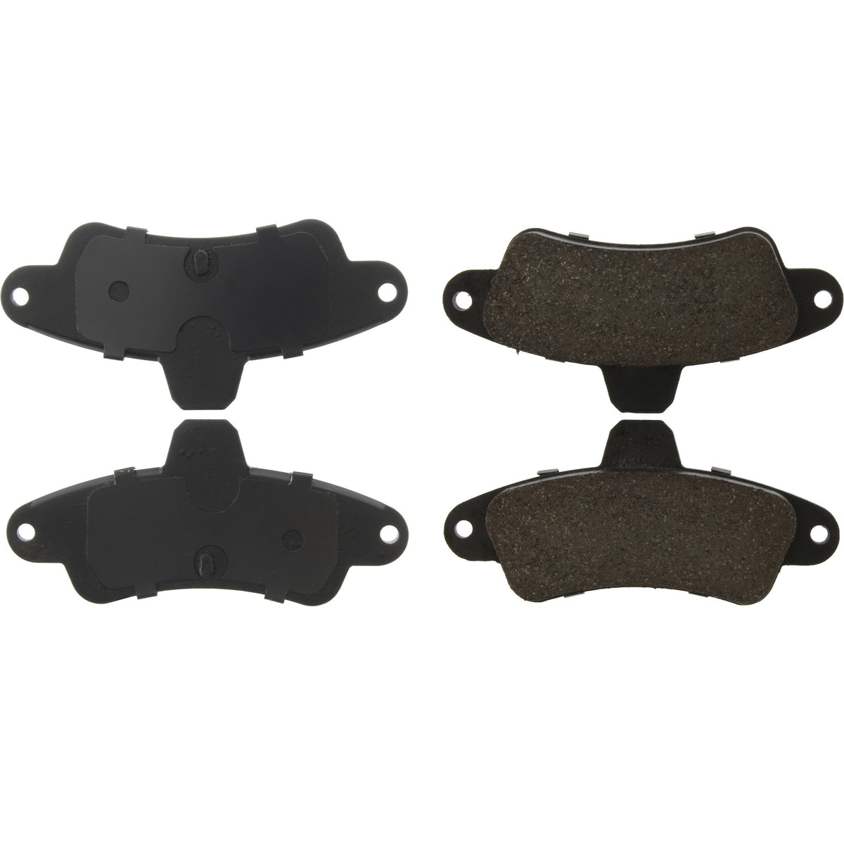 Centric Parts Disc Brake Pad Set Ceramic with Shims for 2000-1995 Ford Contour Mystique 2000-1999 Mercury Cougar 103.06610