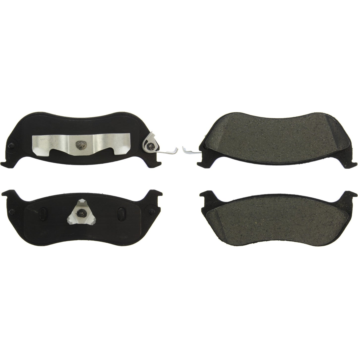 Centric Parts Disc Brake Pad Set C-Tek Ceramic with Shims for 1996-2002 Ford Crown Victoria Lincoln Town Car Mercury Grand Marquis 103.06900
