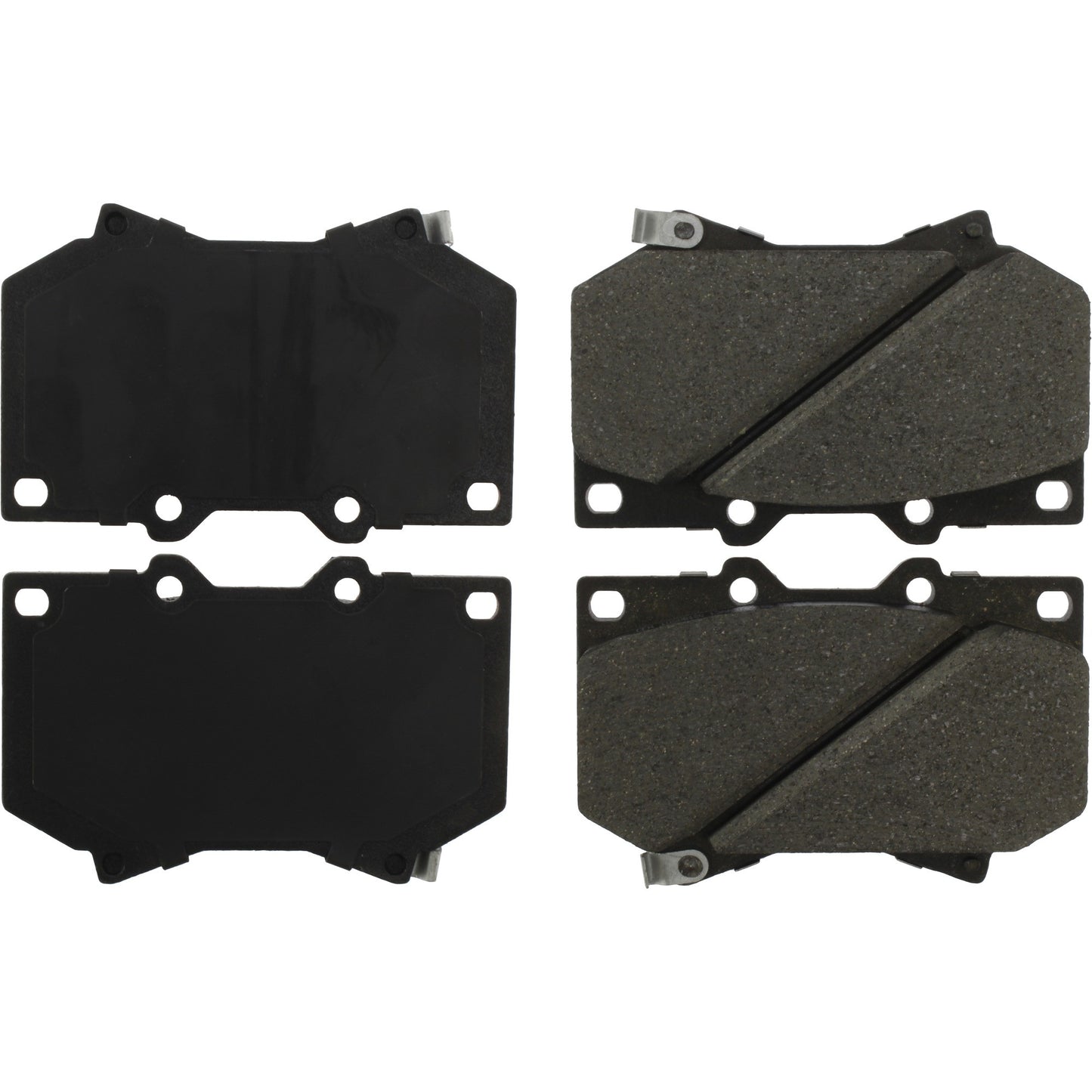 Centric Parts Disc Brake Pad Set C-Tek Ceramic with Shims for 2000-2002 Toyota Sequoia Tundra 103.08120