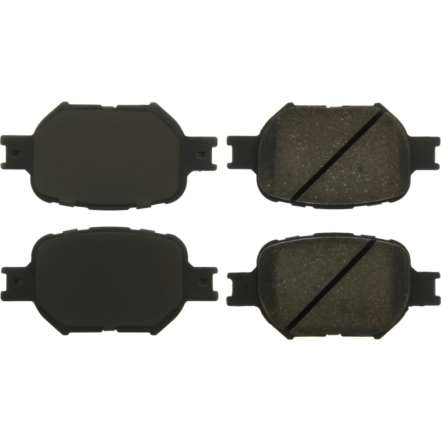 Centric Parts Disc Brake Pad Set C-Tek Ceramic with Shims for 2010-2005 Scion tC 2005-2000 Toyota Celica 103.08170