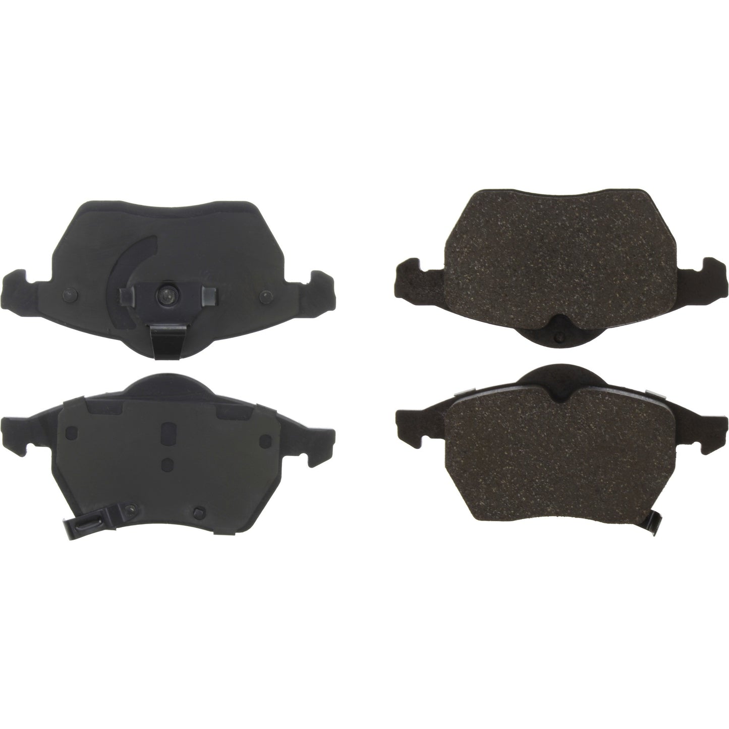 Centric Parts Disc Brake Pad Set C-Tek Ceramic with Shims for Saab 9-3, 9-5 and Saturn L100-L300