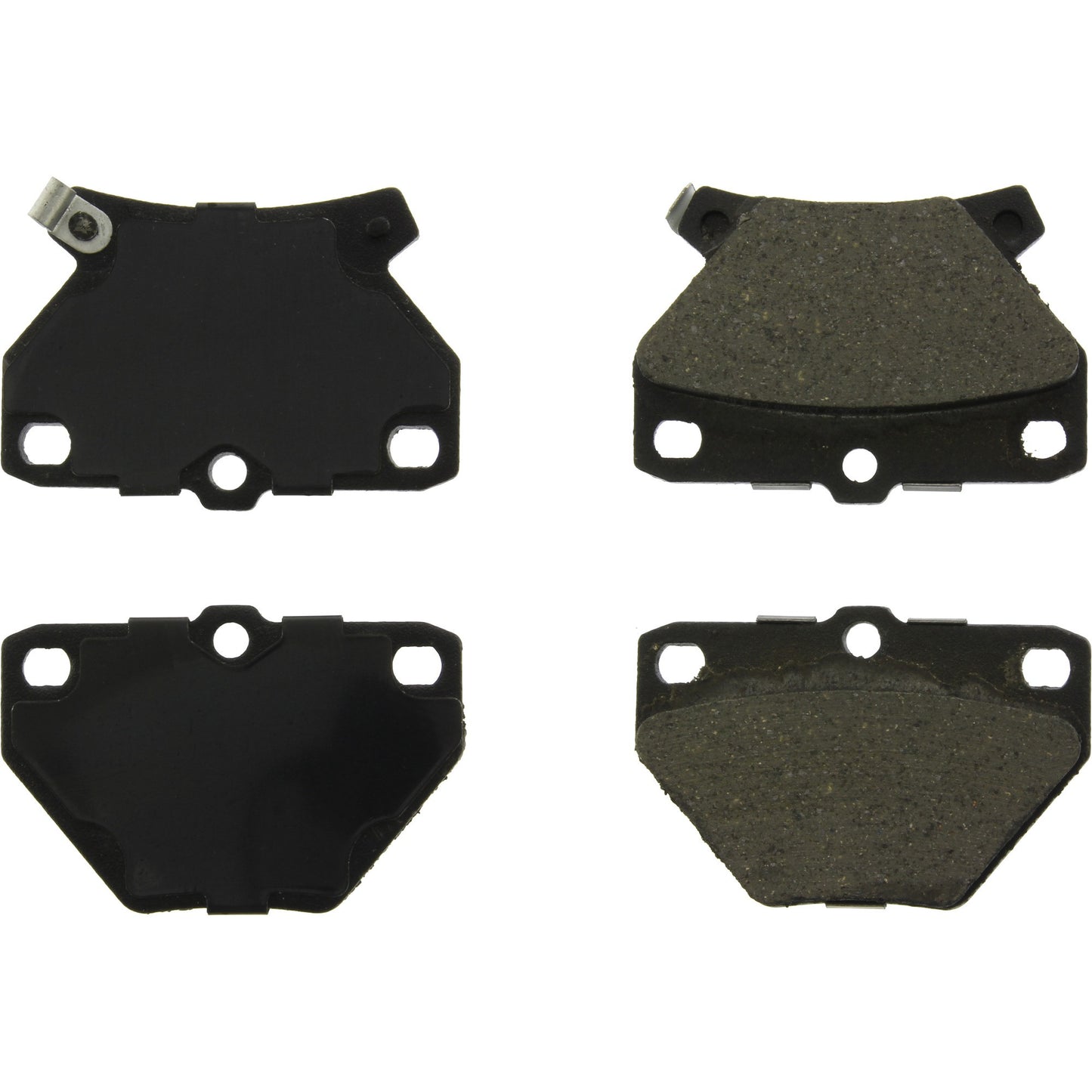 Centric Parts Disc Brake Pad Set C-Tek Ceramic with Shims for 2003-2006 Pontiac Vibe, 2000-2005 Toyota Celica, 2005-2006 Corolla, 2003-2007 Matrix 103.08230