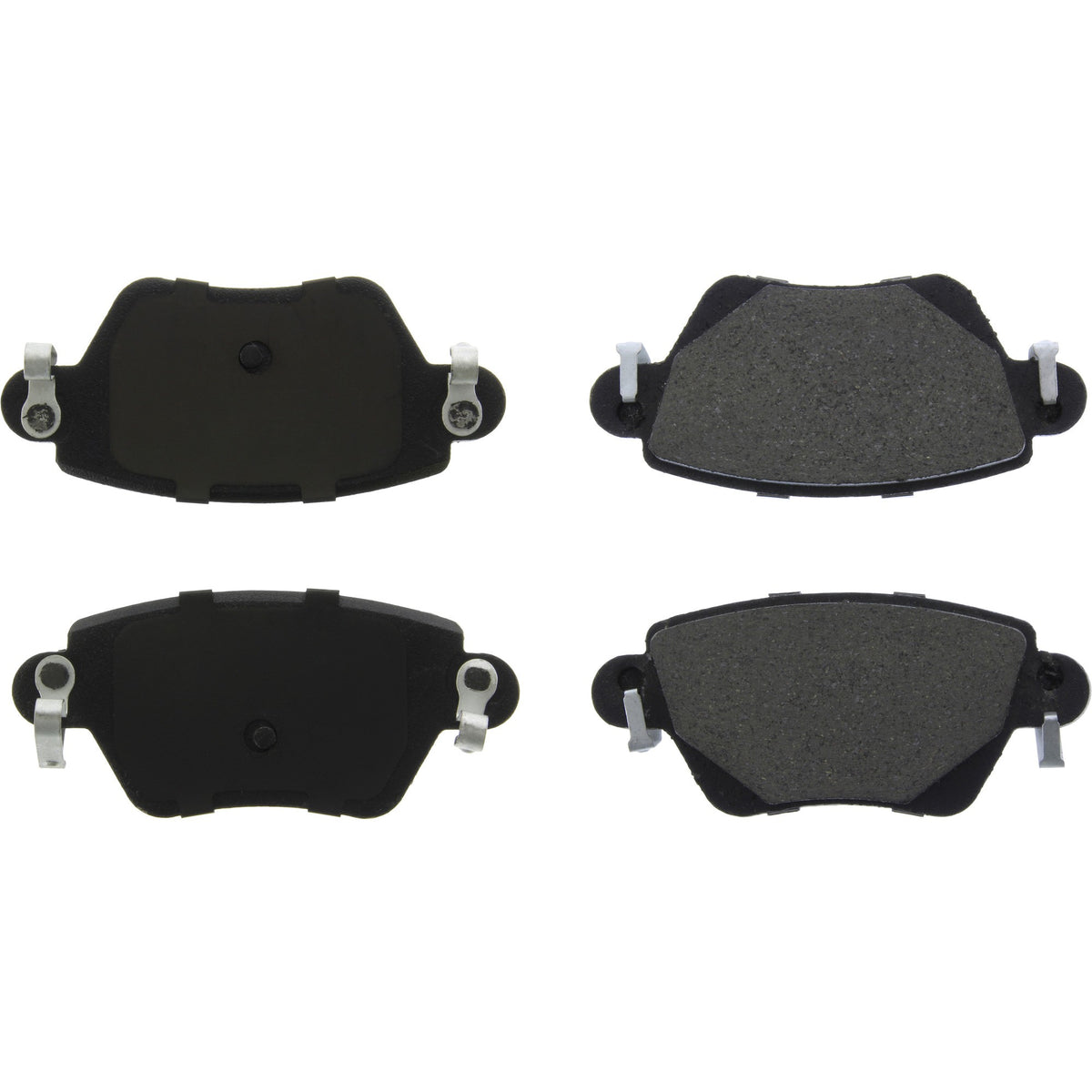 Centric Parts Disc Brake Pad Set C-Tek Ceramic with Shims for 2001-2004 Ford Mondeo Jaguar X-Type 103.09110