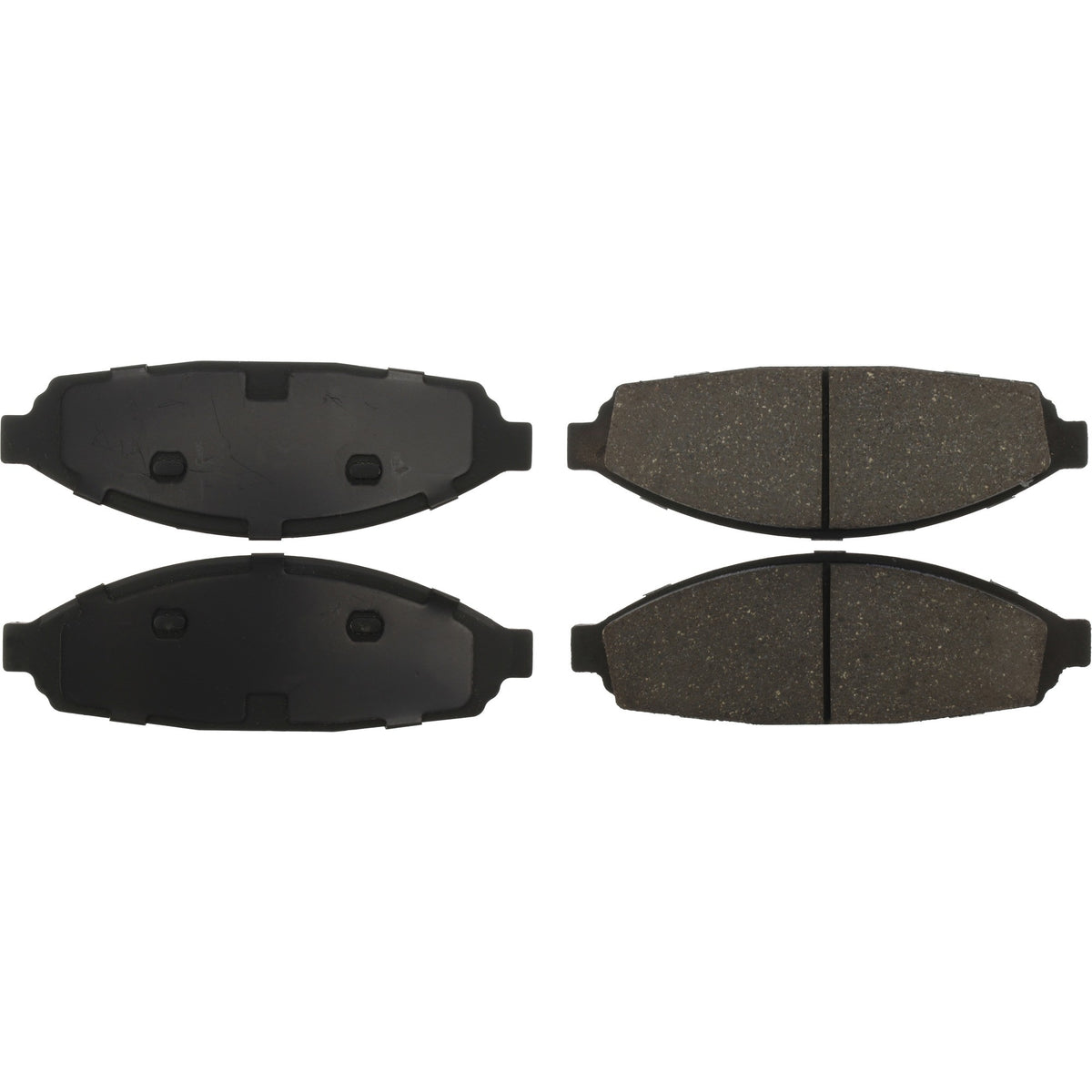 Centric Parts Disc Brake Pad Set C-Tek Ceramic with Shims for 2003-2011 Ford Crown Victoria Lincoln Town Car Mercury Grand Marquis Marauder 103.09310