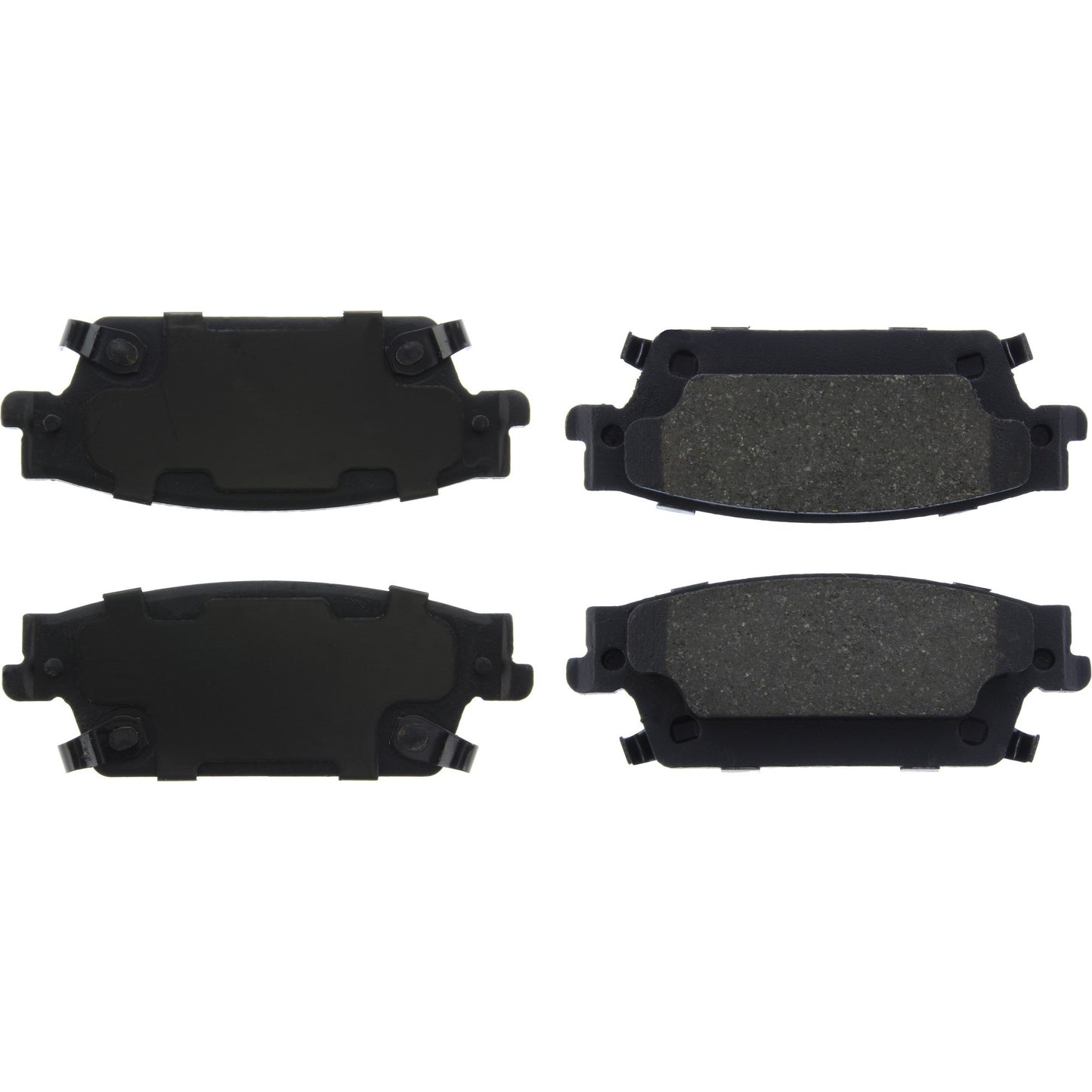 Centric Parts Disc Brake Pad Set C-Tek Ceramic with Shims for 2006-2007 Cadillac CTS, 2004-2009 SRX, 2005-2011 STS 103.10200
