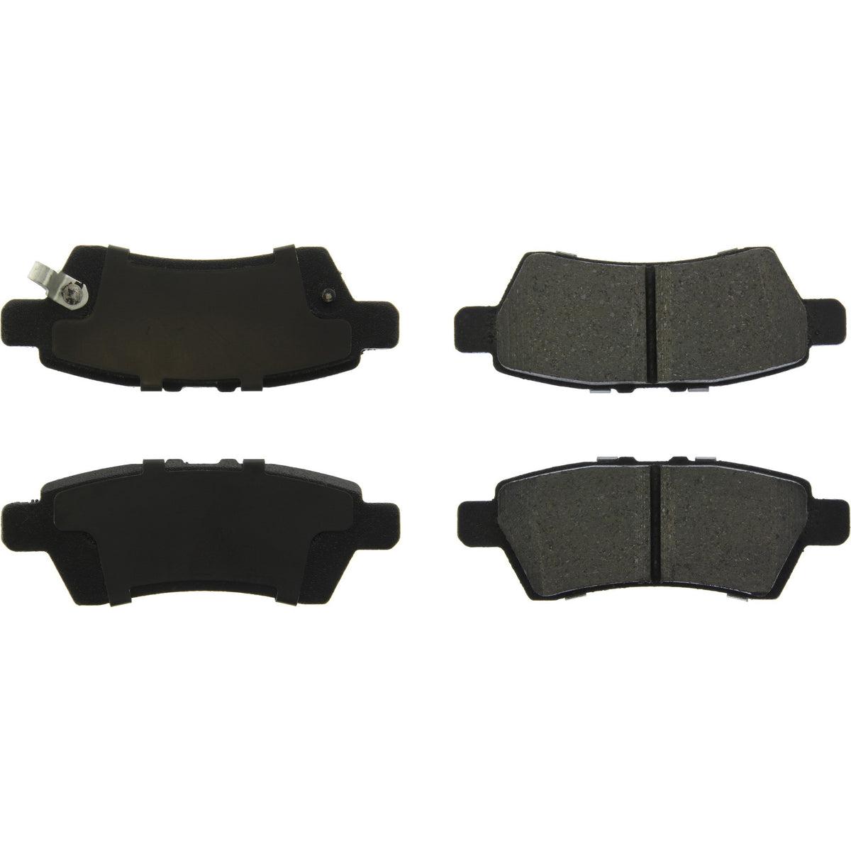 Centric Parts Disc Brake Pad Set C-Tek Ceramic with Shims for 2004-2012 Nissan Pathfinder 103.11010