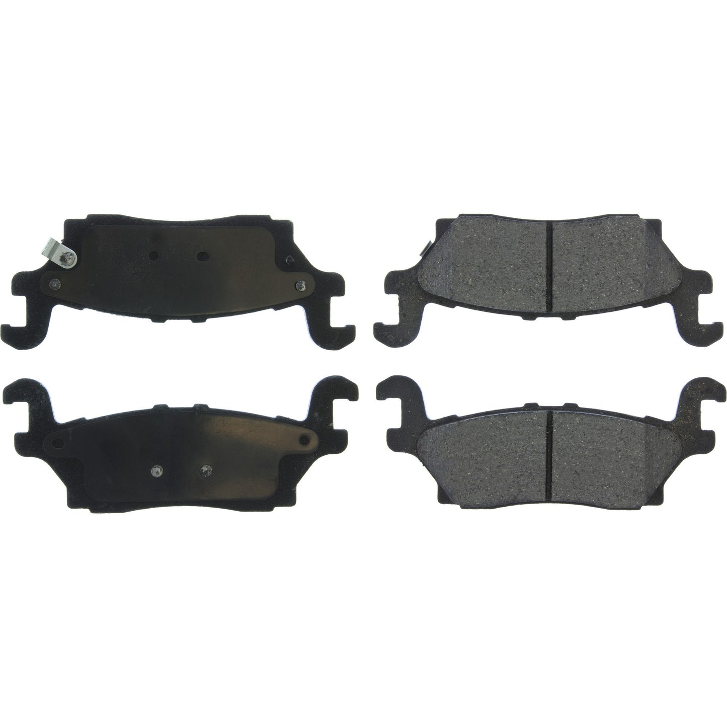 Centric Parts Disc Brake Pad Set Ceramic with Shims for 2006-2010 Hummer H3, 2009-2010 H3T 103.11200