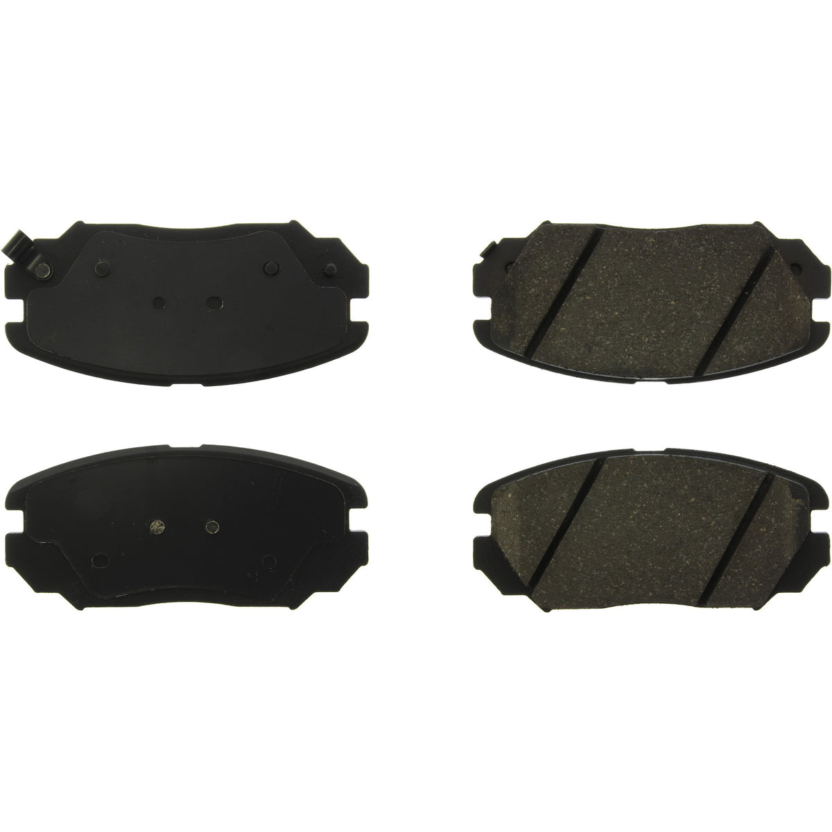 Centric Parts Disc Brake Pad Set C-Tek Ceramic with Shims for 2010-2020 Buick Allure Cascada LaCrosse Regal Cadillac ELR Chevrolet Equinox Impala Malibu GMC Terrain Hyundai Azera Sonata