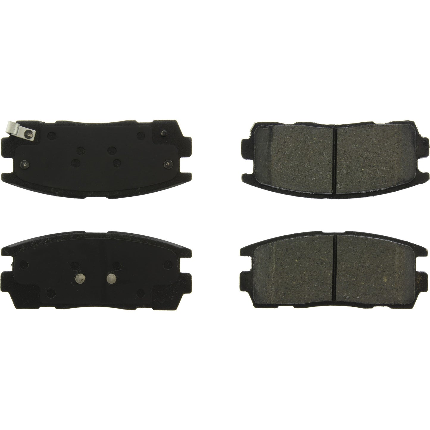 Centric Parts Disc Brake Pad Set Ceramic with Shims for Chevrolet Captiva Sport 2010-2008 103.12750