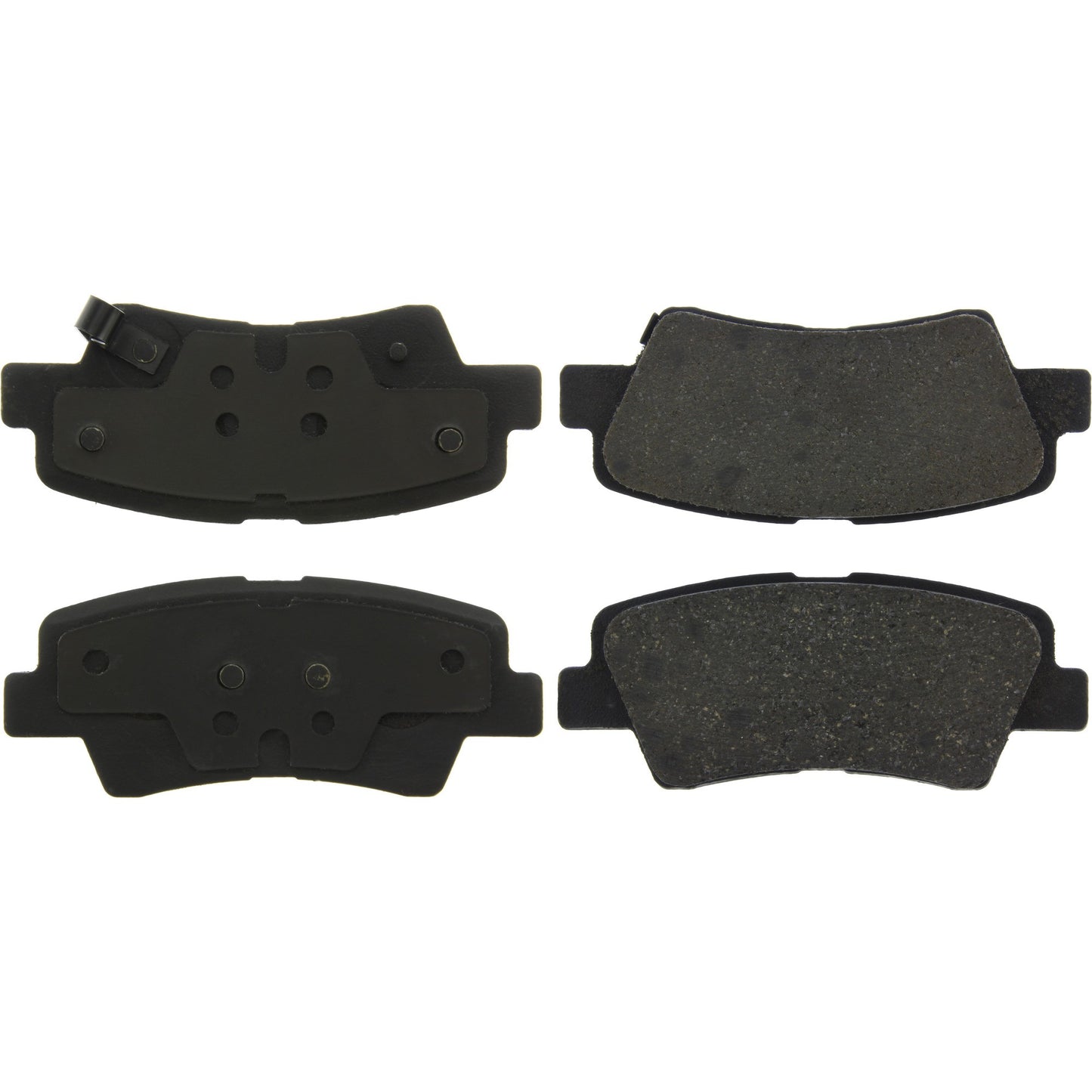 Centric Parts Disc Brake Pad Set C-Tek Ceramic with Shims for 2007-2013 Hyundai Kia 103.13130