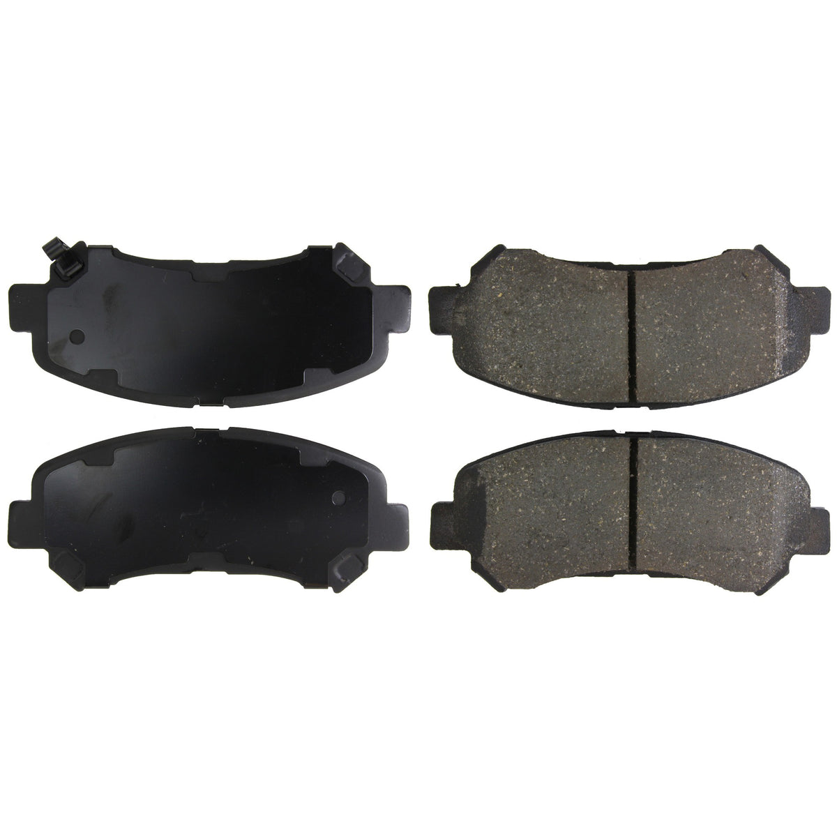 Centric Parts Disc Brake Pad Set Ceramic with Shims for Nissan Rogue 2008-2013 Sentra 2007-2008 X-Trail 2008-2016 Suzuki Kizashi 2010-2016 103.13380