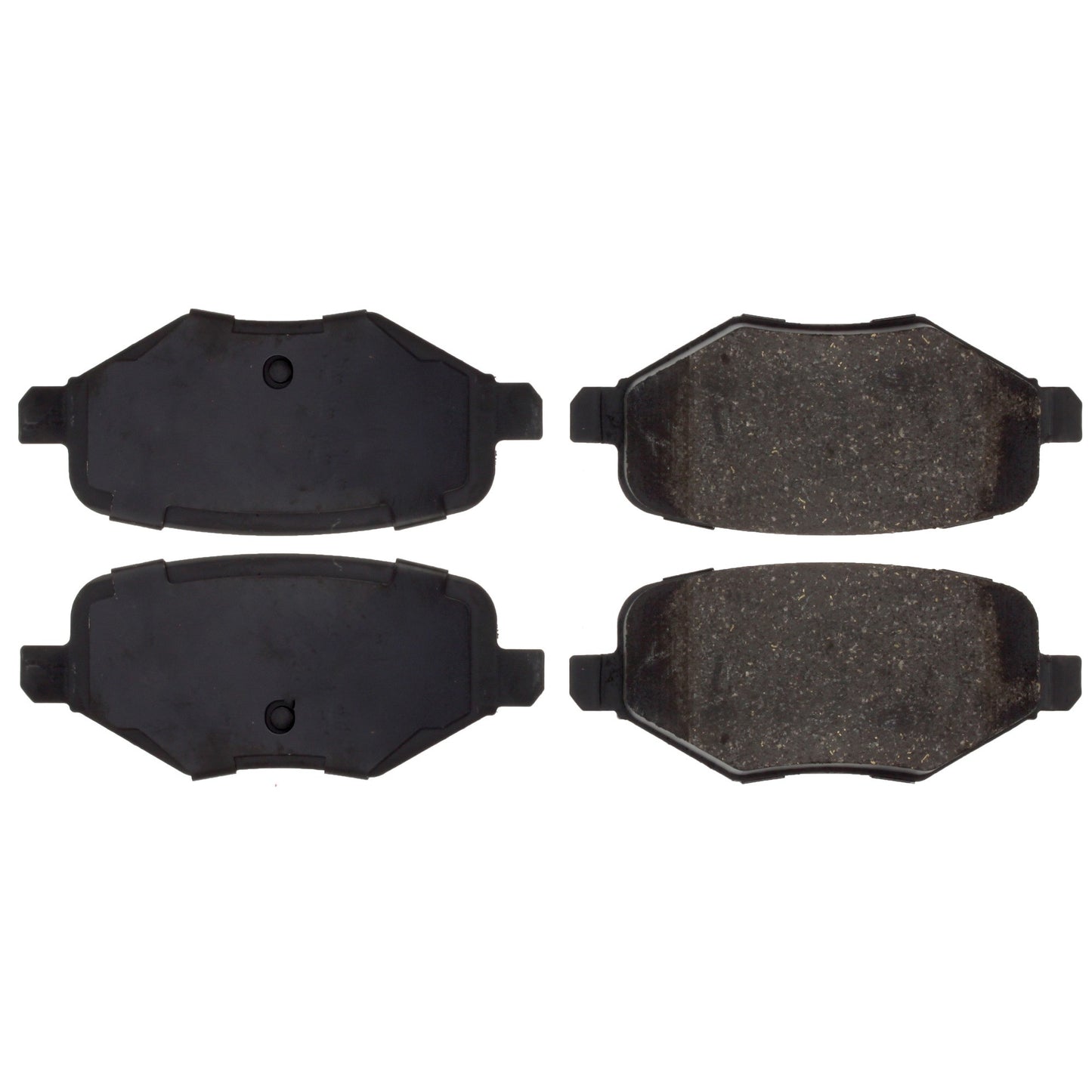 Centric Parts Disc Brake Pad Set C-Tek Ceramic Brake Pads with Shims for Ford Edge 2014-2011 Explorer 2019-2011 Flex 2019-2009 103.13770