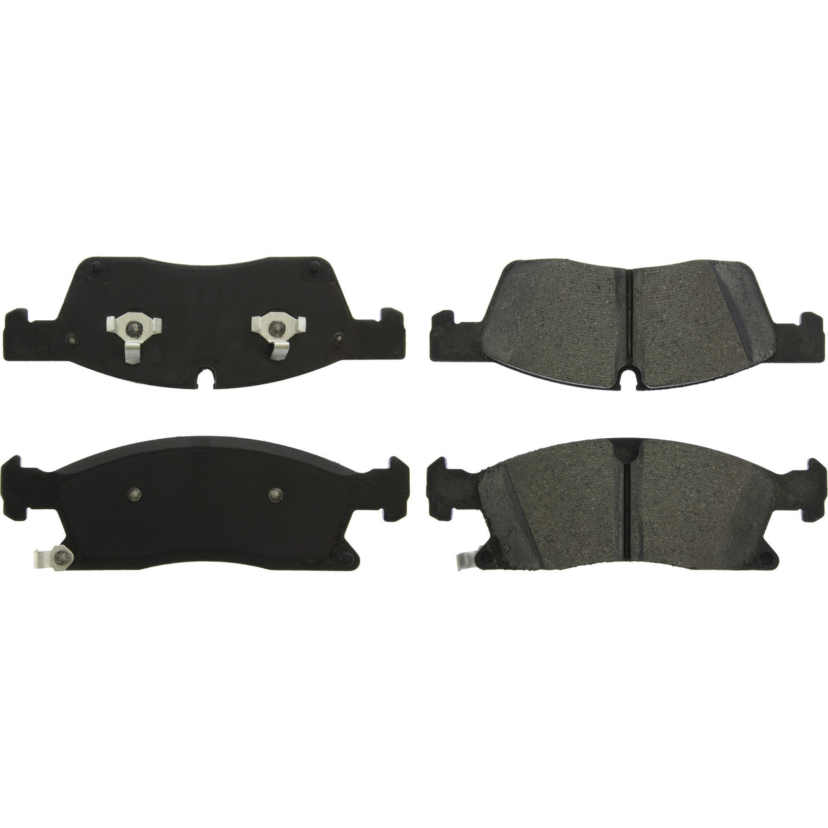 Centric Parts Disc Brake Pad Set Ceramic with Shims for 2011-2020 Dodge Durango, Jeep Grand Cherokee, Mercedes-Benz GL350/GL450/GLE Models