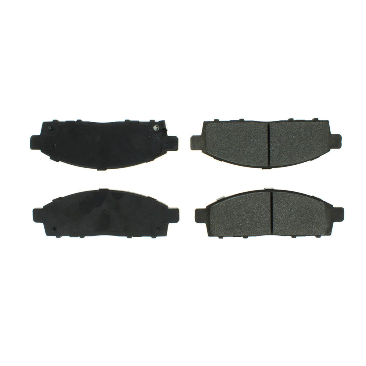 Centric Parts Disc Brake Pad Set C-Tek Ceramic with Shims for Mitsubishi L200 2019-2008 Montero Sport 2015-2009 103.15190