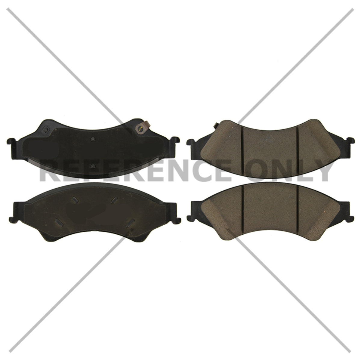 Centric Parts Disc Brake Pad Set C-Tek Ceramic with Shims for 2013-2017 Ford Ranger 103.16760