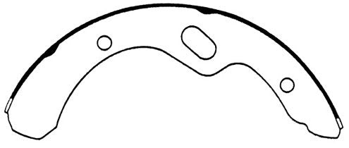Centric Parts Heavy Duty Brake Shoes 112.06030