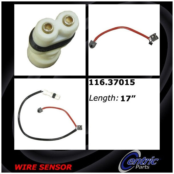 Stoptech Centric 89-94 Porsche 911 Series Rear Brake Pad Sensor Wire 116.37015