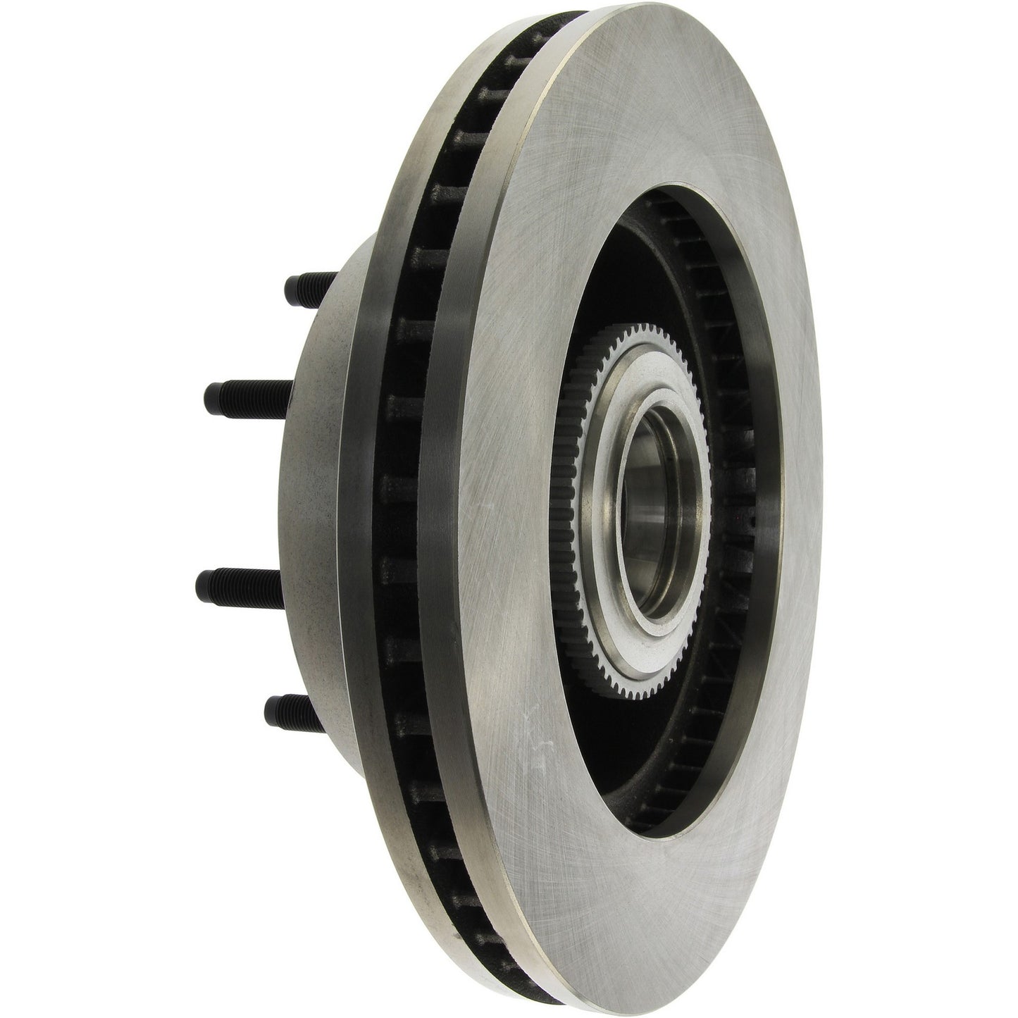 Centric Parts Disc Brake Rotor and Hub Assembly Standard with Non-Directional Finishes for 2005-2007 Ford F-250 Super Duty, 2005-2007 Ford F-350 Super Duty 121.65116