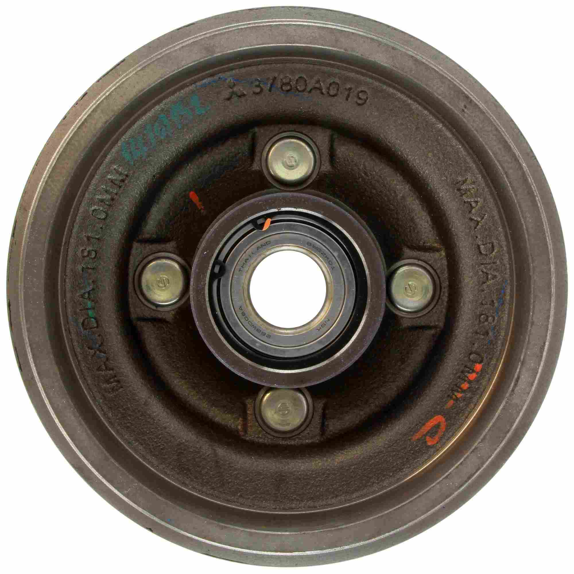 Centric Parts Premium Brake Drum with Electrocoating finish 122.46026